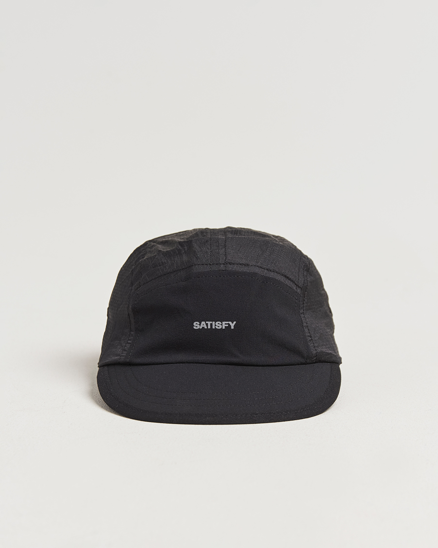 Homme | Bobs Et Casquettes | Satisfy | Rippy Trail Cap Black