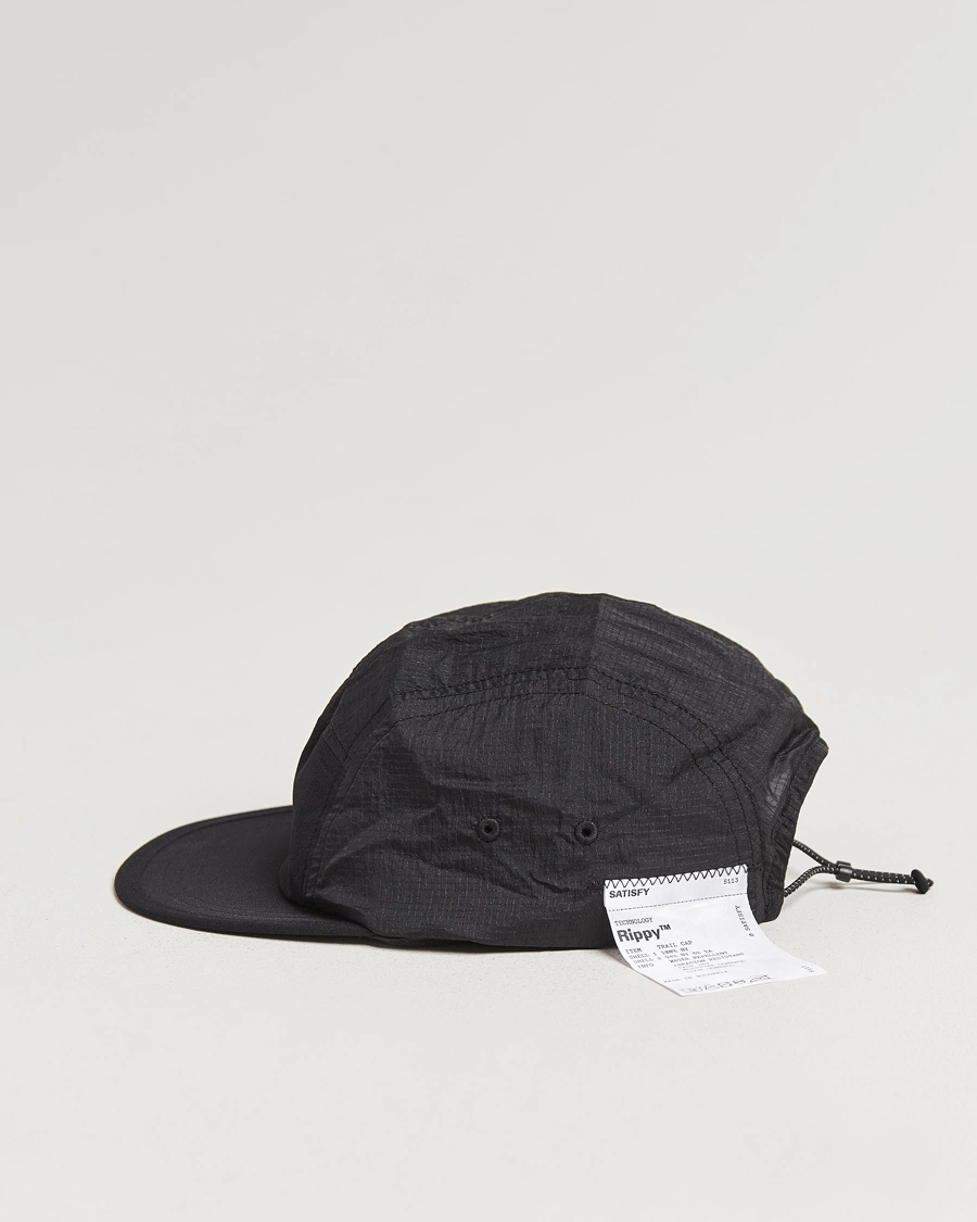 Homme | Bobs Et Casquettes | Satisfy | Rippy Trail Cap Black