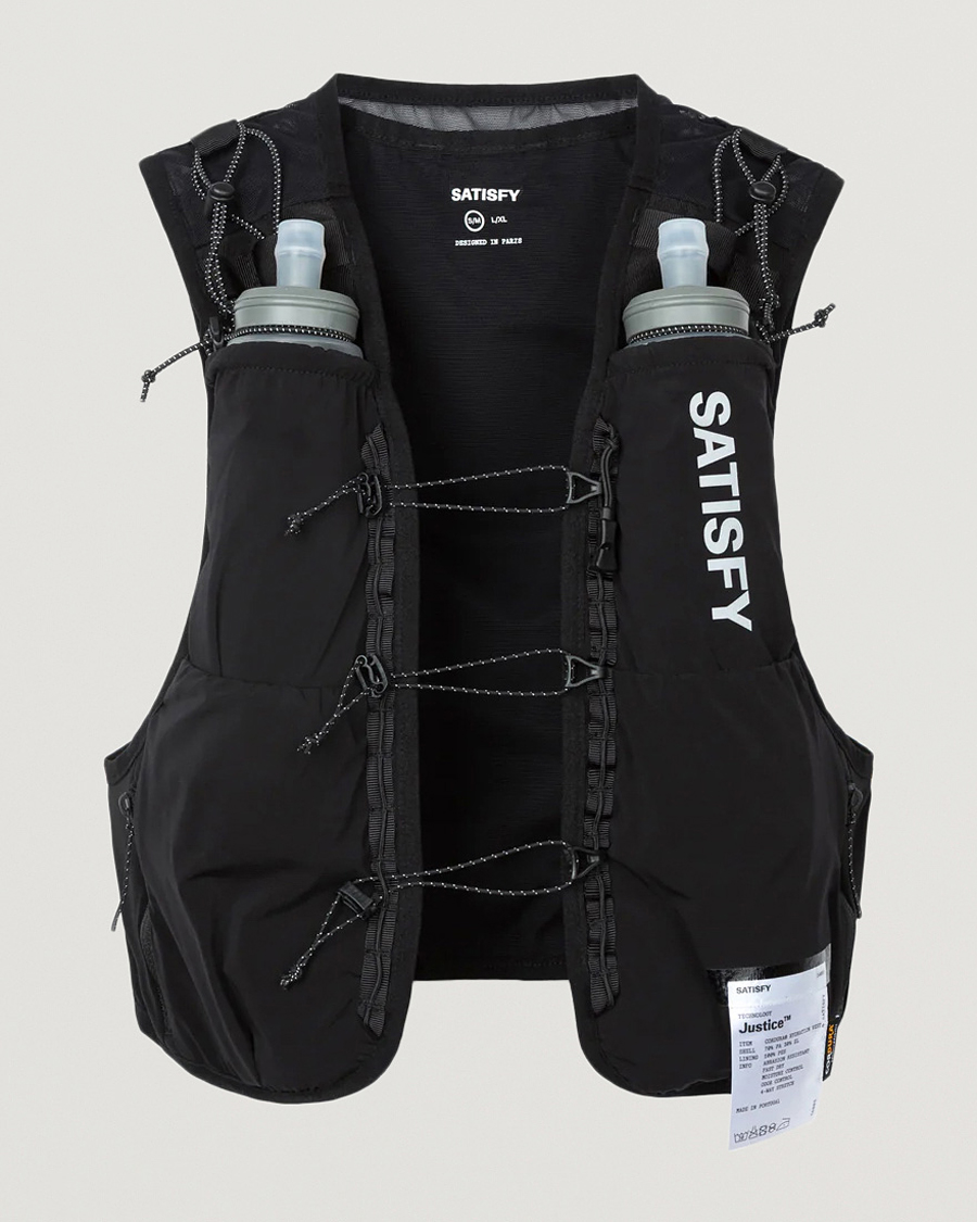 Homme | Satisfy Justice Cordura Hydration Vest Black | Satisfy | Justice Cordura Hydration Vest Black