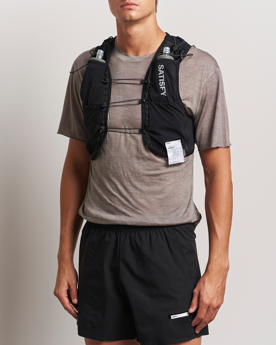 Homme | Satisfy Justice Cordura Hydration Vest Black | Satisfy | Justice Cordura Hydration Vest Black