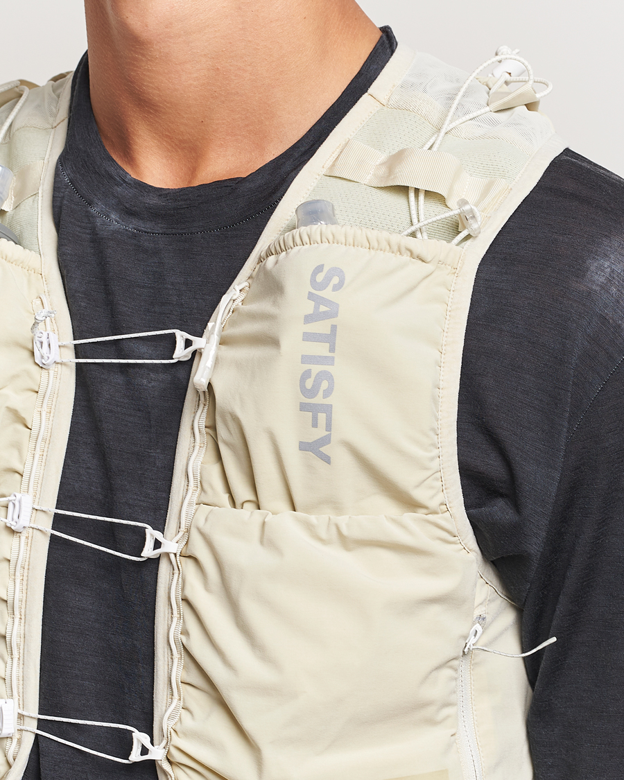 Homme | Satisfy Justice Cordura Hydration Vest Mineral Off White | Satisfy | Justice Cordura Hydration Vest Mineral Off White