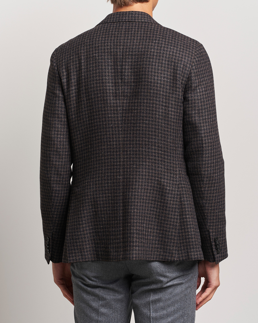 Homme | Blazers | Zegna | Unconstructed Wool/Cashmere Blazer Brown Check