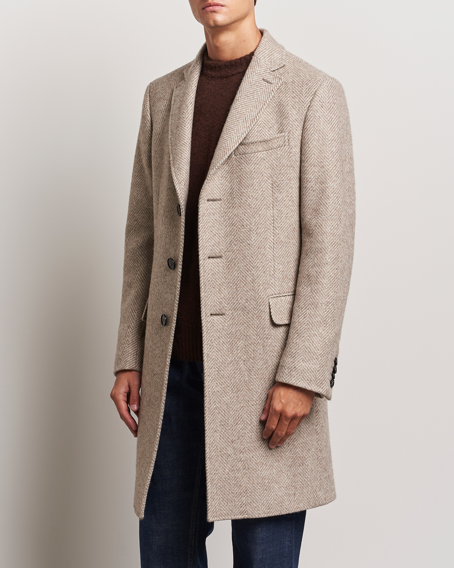 Homme | Manteaux Et Vestes | Zegna | Wool/Cashmere Double Breasted Coat Beige