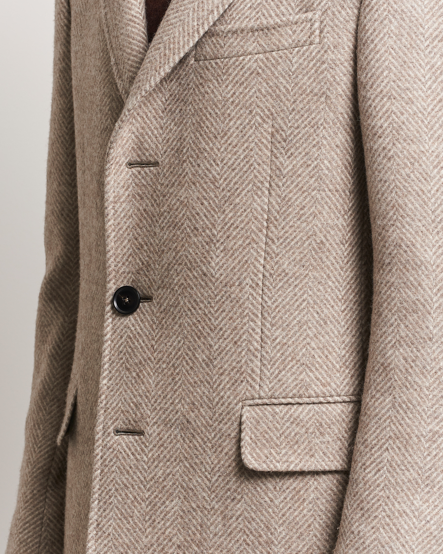 Homme | Manteaux Et Vestes | Zegna | Wool/Cashmere Double Breasted Coat Beige