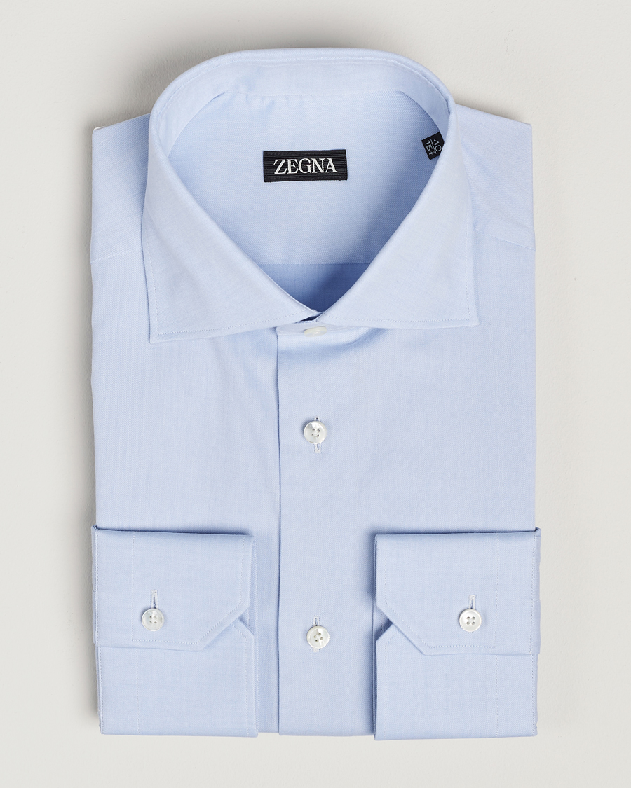 Homme | Chemises | Zegna | Slim Fit Dress Shirt Light Blue