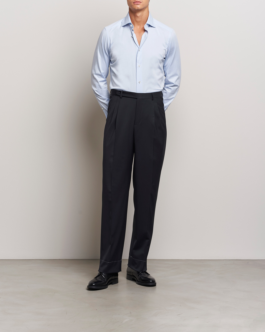 Homme | Chemises | Zegna | Slim Fit Dress Shirt Light Blue