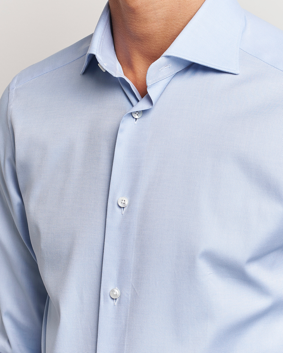 Homme | Chemises | Zegna | Slim Fit Oxford Dress Shirt Light Blue