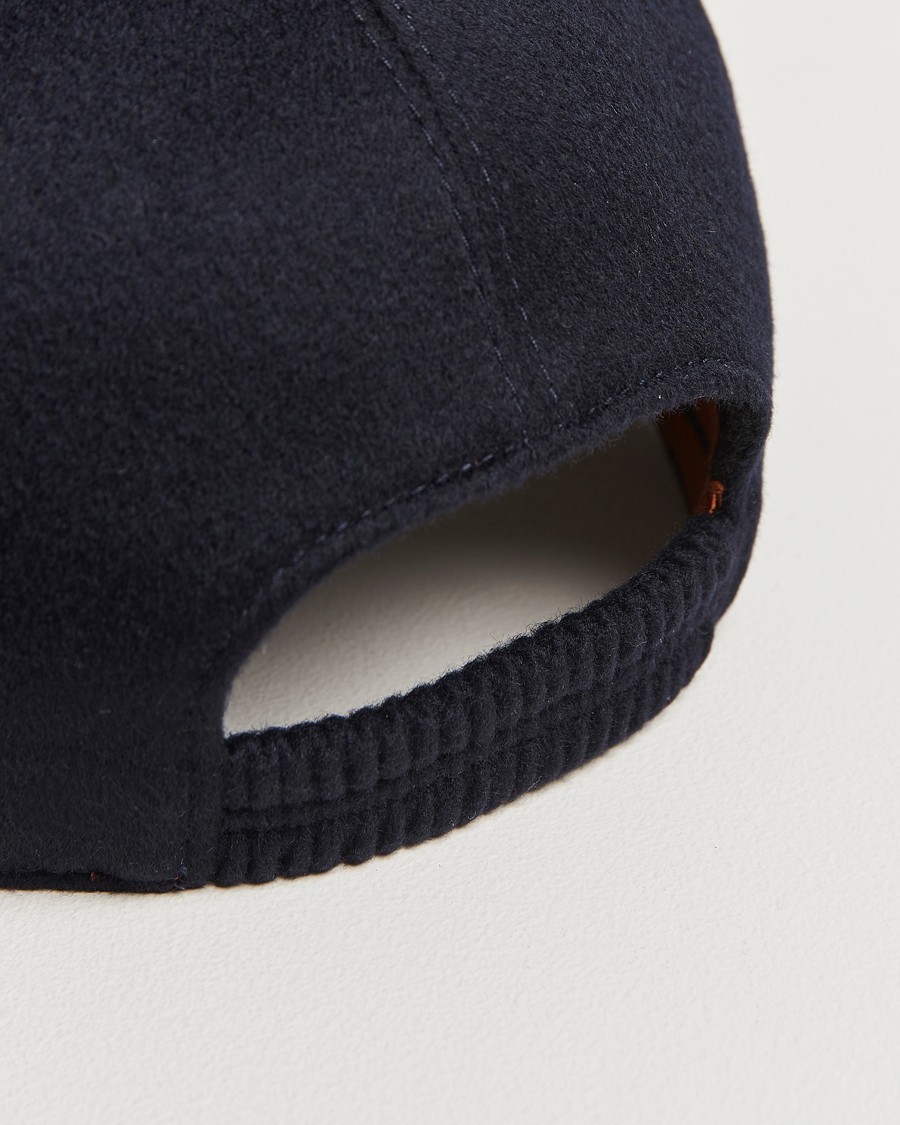 Homme | Zegna Cashmere Baseball Cap Navy | Zegna | Cashmere Baseball Cap Navy