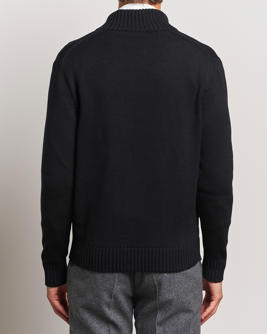 Homme | Pulls Et Tricots | Zanone | Virgin Merino Wool Chioto Cardigan Black