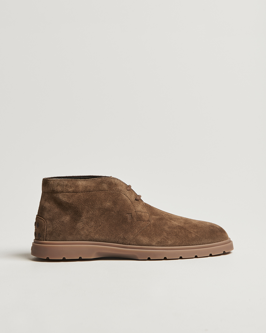 Homme | Tod's Polacco Chukka Boots Olive Suede | Tod's | Polacco Chukka Boots Olive Suede