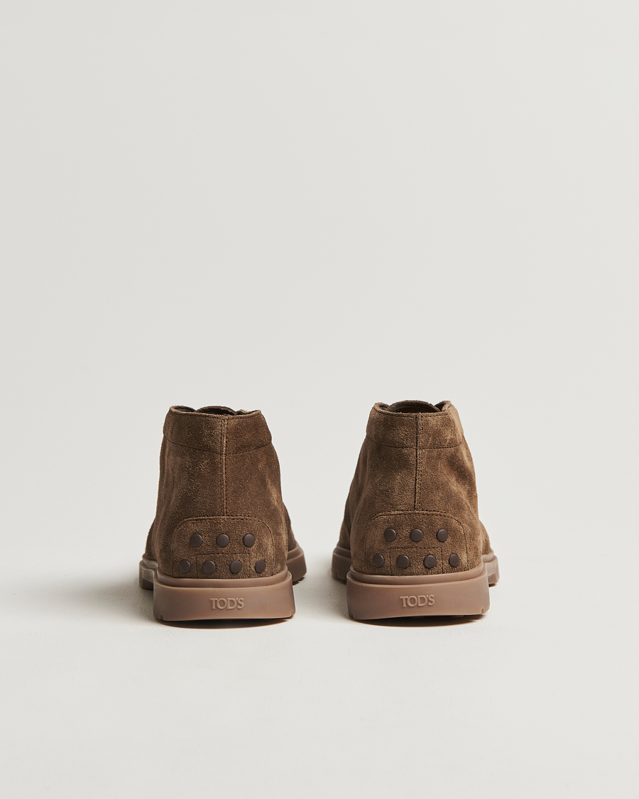 Homme | Tod's Polacco Chukka Boots Olive Suede | Tod's | Polacco Chukka Boots Olive Suede