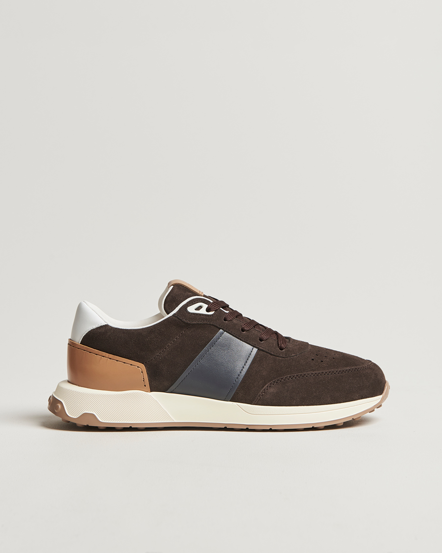 Homme | Tod's Luxury Running Sneakers Fango Suede | Tod's | Luxury Running Sneakers Fango Suede