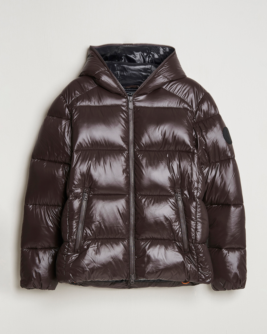 Homme | Manteaux Et Vestes | Save The Duck | Edgard Padded Puffer Brown Black