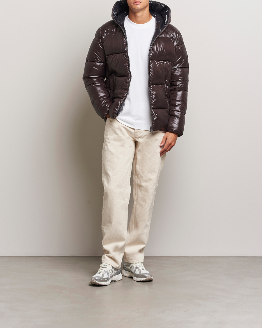 Homme | Manteaux Et Vestes | Save The Duck | Edgard Padded Puffer Brown Black