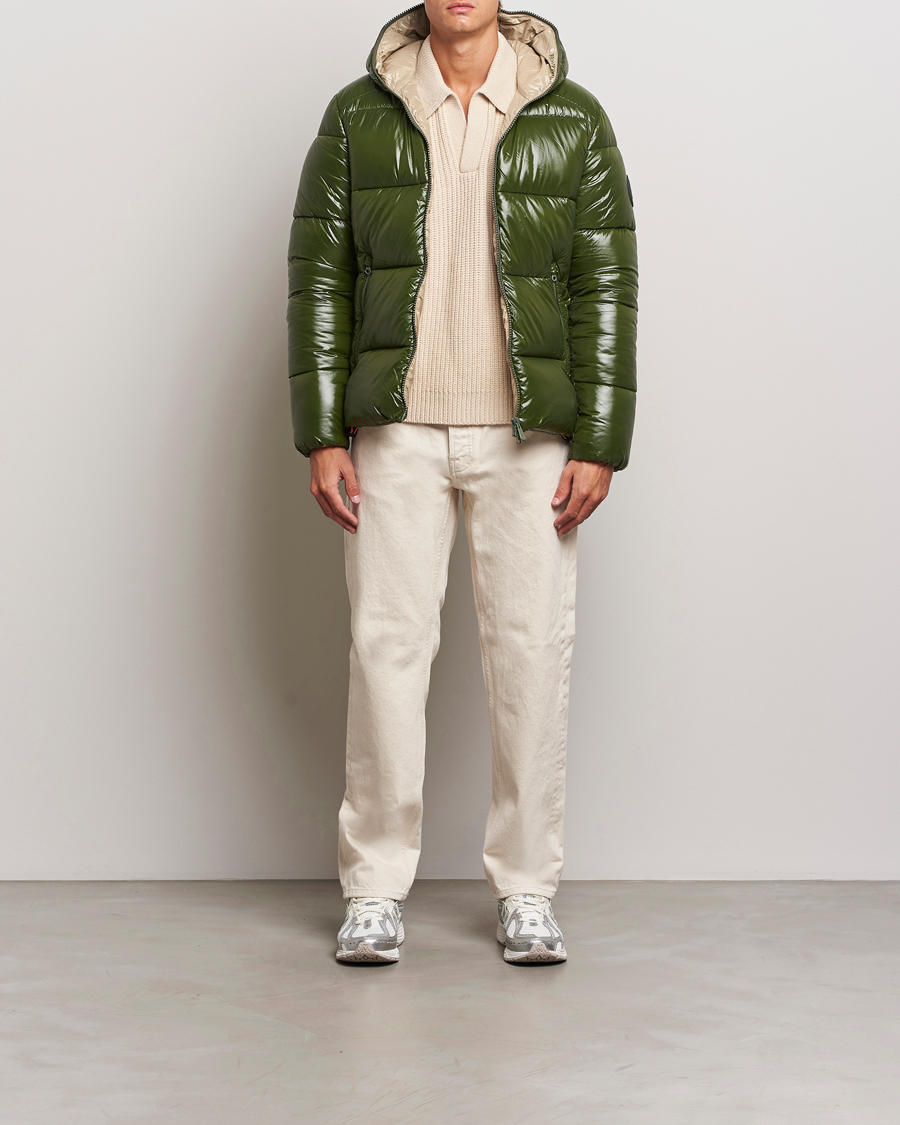 Homme | Manteaux Et Vestes | Save The Duck | Edgard Padded Puffer Pine Green
