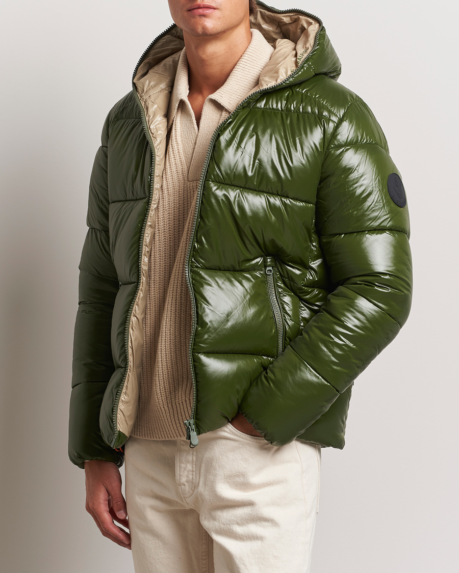 Homme | Manteaux Et Vestes | Save The Duck | Edgard Padded Puffer Pine Green