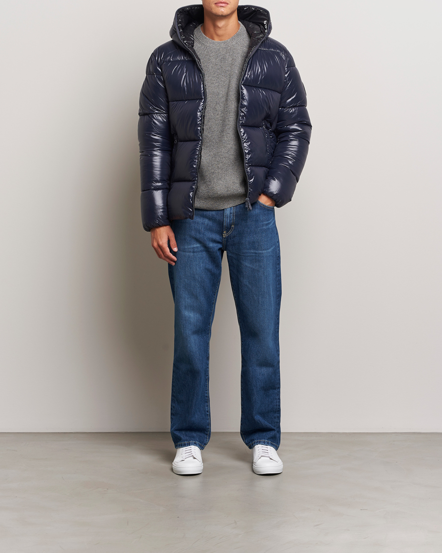 Homme | Manteaux Et Vestes | Save The Duck | Edgard Padded Puffer Blue Black