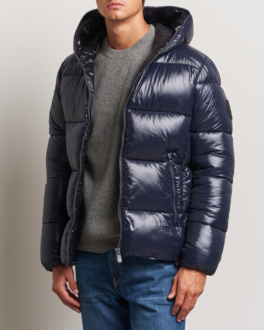 Homme | Manteaux Et Vestes | Save The Duck | Edgard Padded Puffer Blue Black
