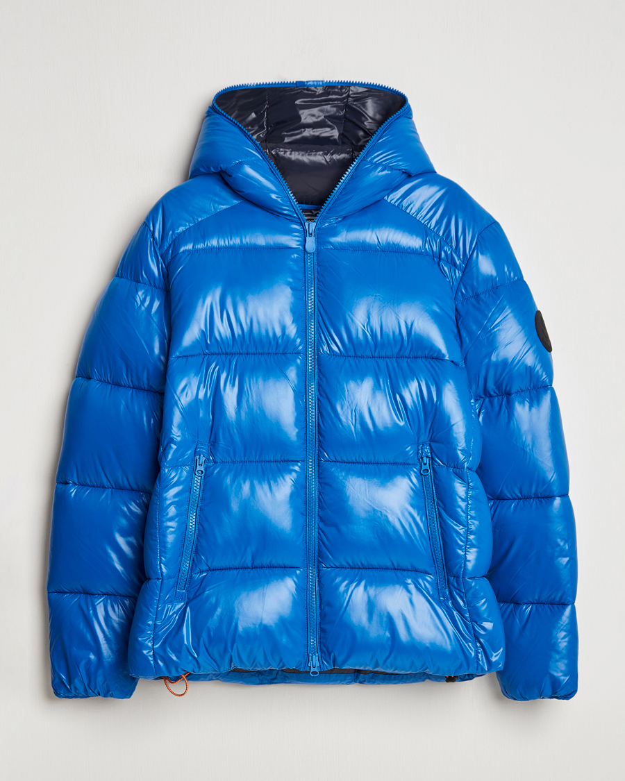 Homme | Manteaux Et Vestes | Save The Duck | Edgard Padded Puffer Blue Berry