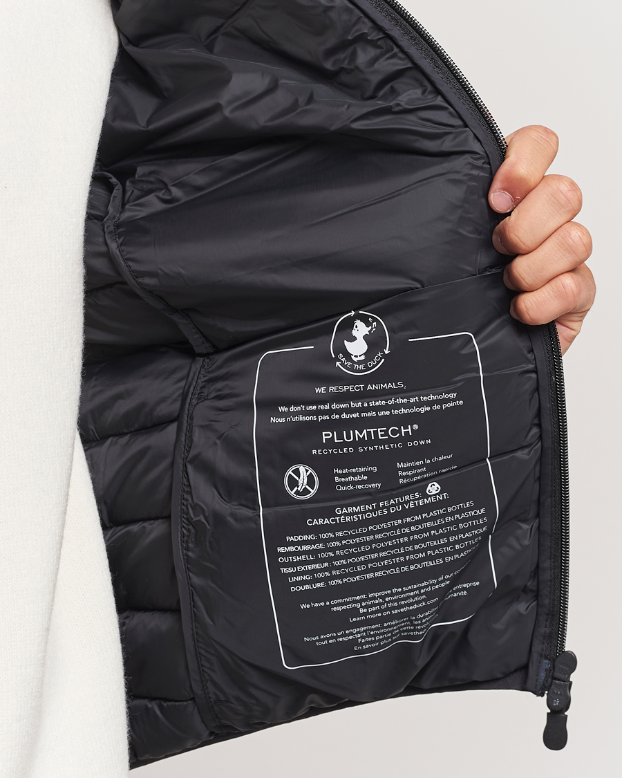 Homme | Manteaux Et Vestes | Save The Duck | Rhus Matt Lightweight Vest Black