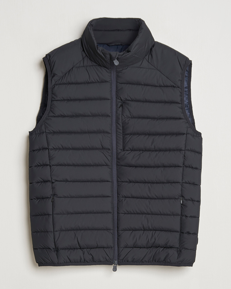 Homme | Manteaux Et Vestes | Save The Duck | Rhus Matt Lightweight Vest Blue Black