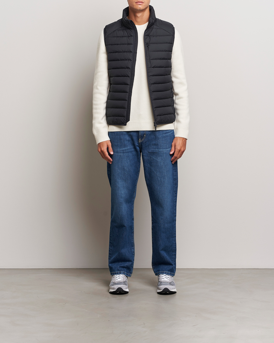 Homme | Manteaux Et Vestes | Save The Duck | Rhus Matt Lightweight Vest Blue Black