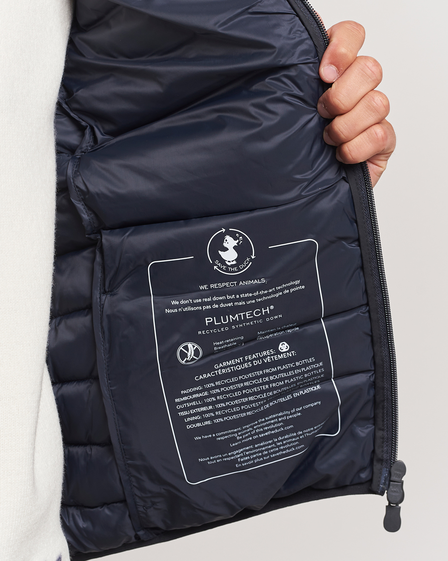 Homme | Manteaux Et Vestes | Save The Duck | Rhus Matt Lightweight Vest Blue Black