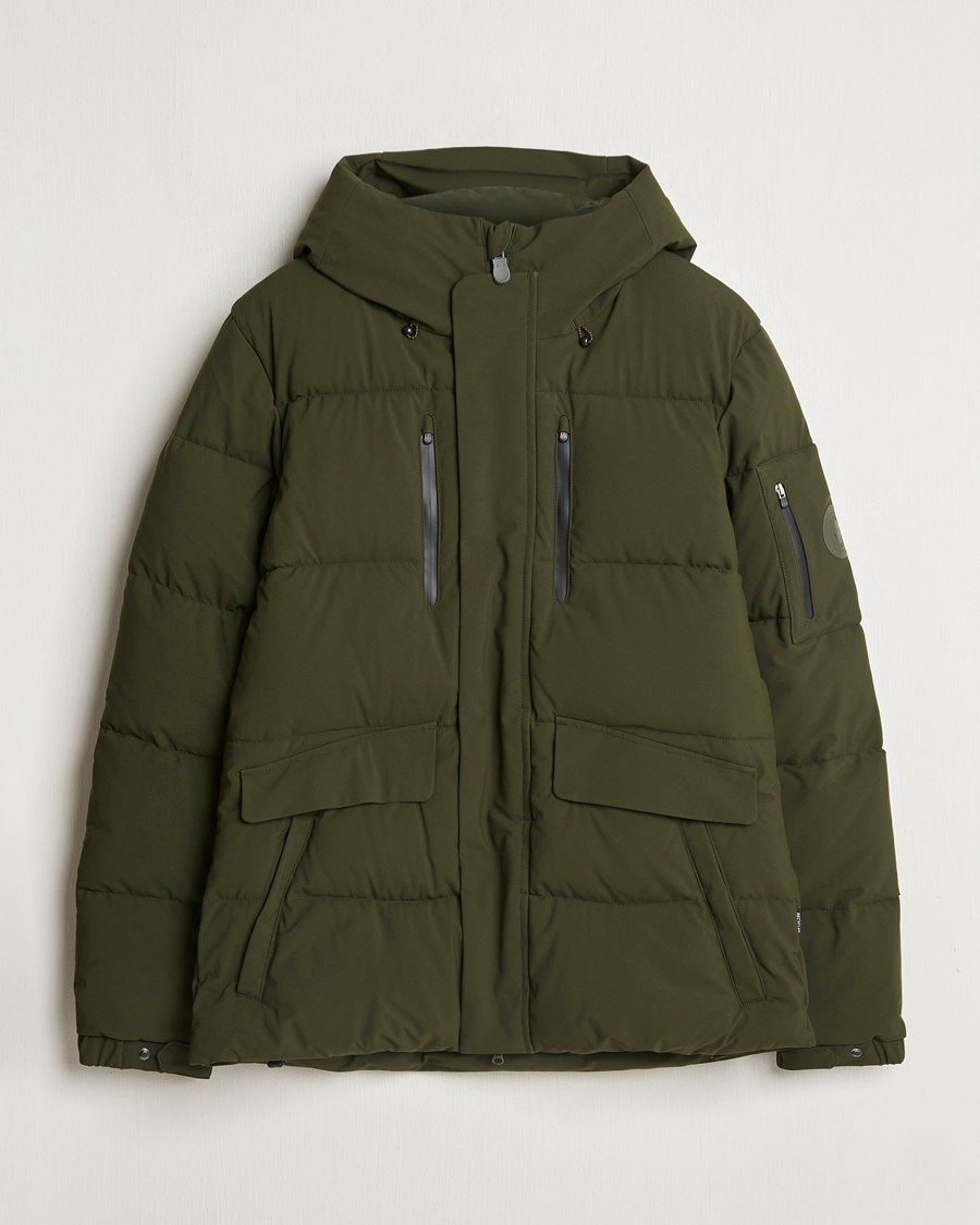 Homme | Manteaux Et Vestes | Save The Duck | Alter Short Arctic Parka Land Green