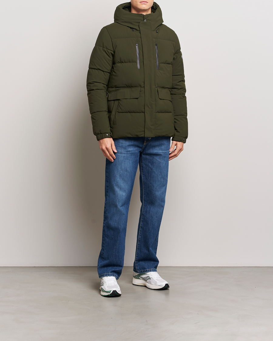 Homme | Manteaux Et Vestes | Save The Duck | Alter Short Arctic Parka Land Green