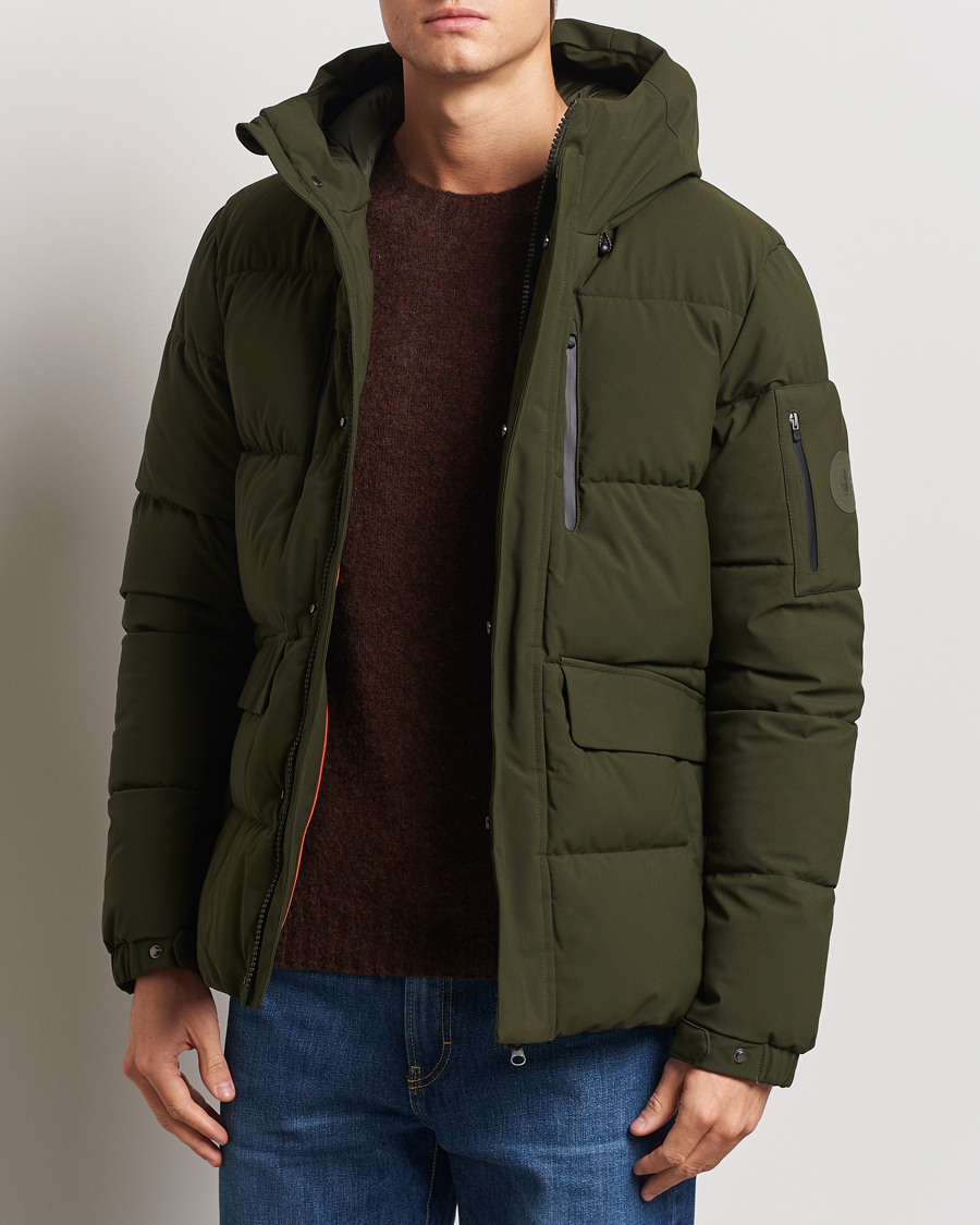 Homme | Manteaux Et Vestes | Save The Duck | Alter Short Arctic Parka Land Green