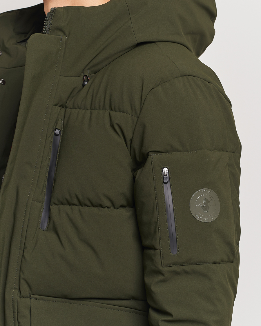Homme | Manteaux Et Vestes | Save The Duck | Alter Short Arctic Parka Land Green