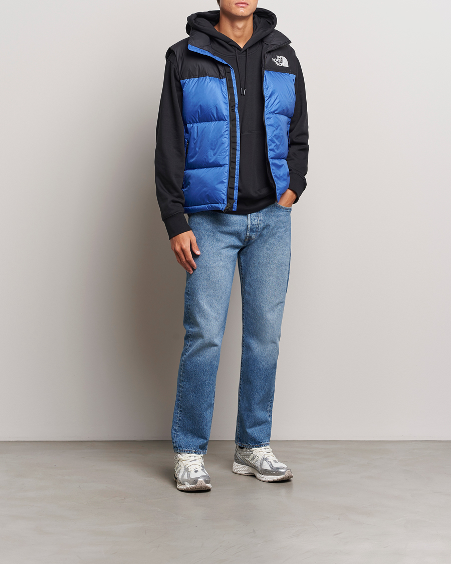 Homme | Manteaux Et Vestes | The North Face | 1996 Retro Nuptse Vest Black/Blue