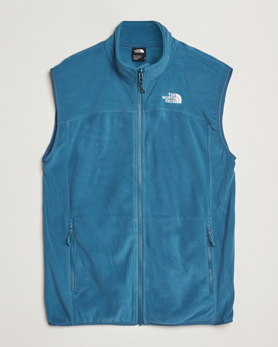 Homme | Gilets | The North Face | 100 Glacier Fleece Vest Midnight Petrol