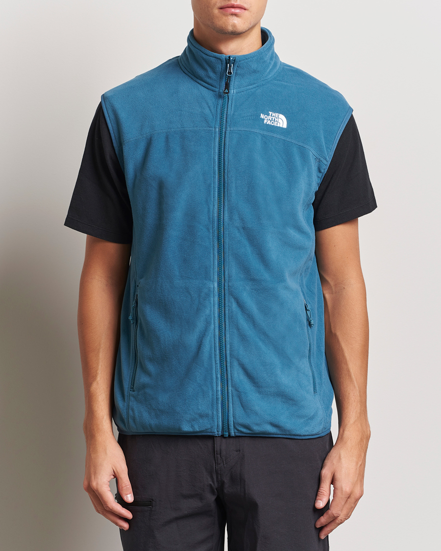 Homme | Gilets | The North Face | 100 Glacier Fleece Vest Midnight Petrol