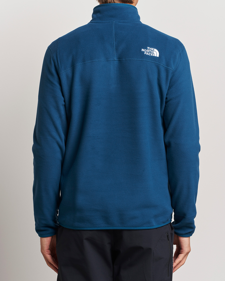 Homme | Pulls Et Tricots | The North Face | 100 Glacier Fleece 1/4 Zip Midnight Petrol