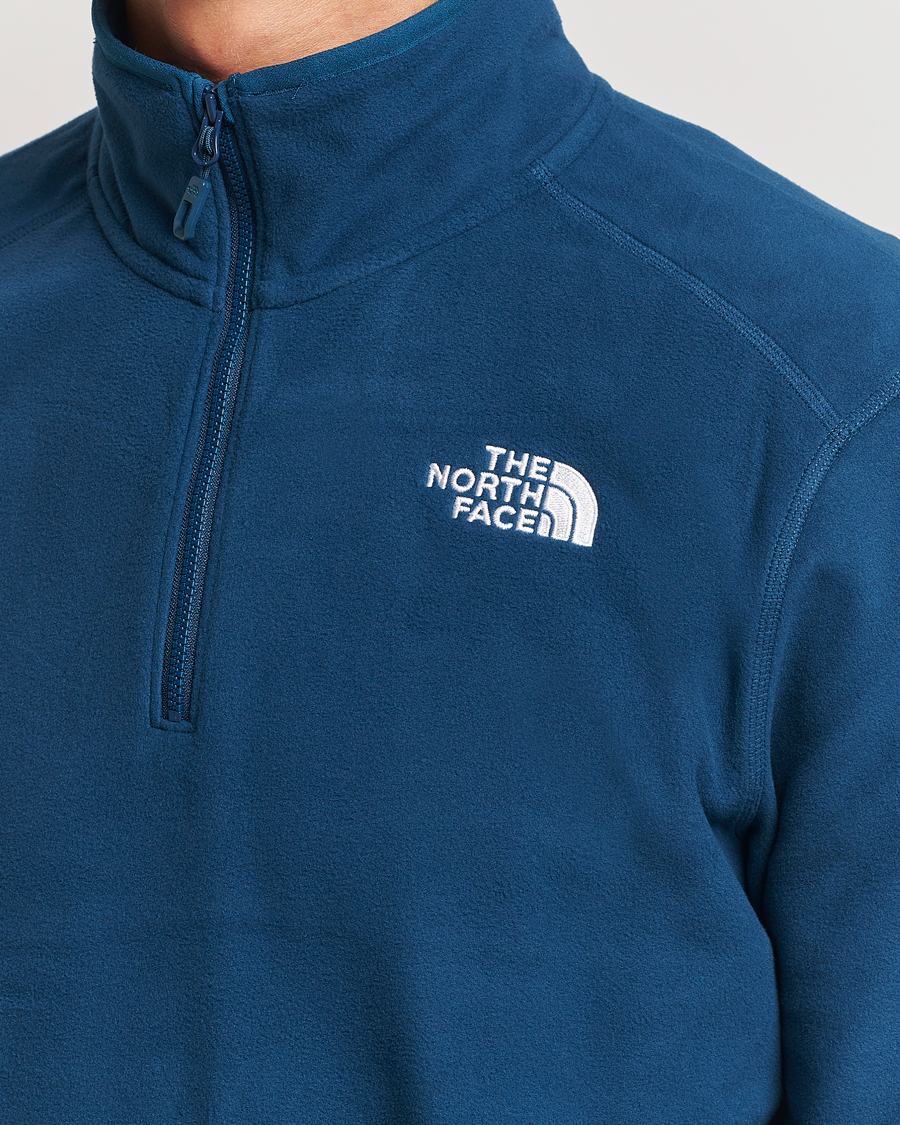 Homme | Pulls Et Tricots | The North Face | 100 Glacier Fleece 1/4 Zip Midnight Petrol