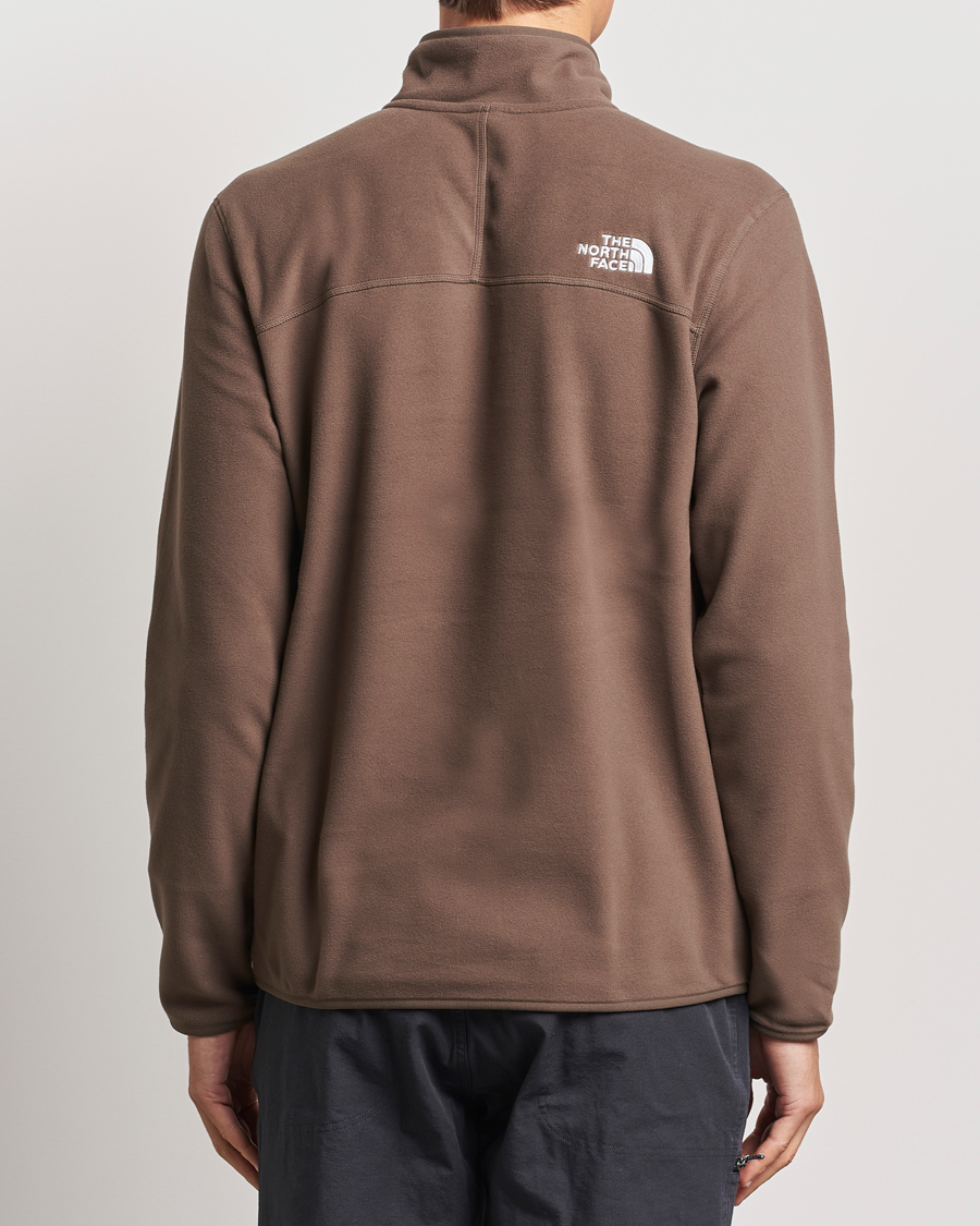 Homme | Pulls Et Tricots | The North Face | 100 Glacier Fleece 1/4 Zip Dark Brown