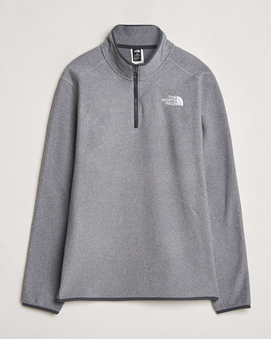 Homme | Pulls Et Tricots | The North Face | 100 Glacier Fleece 1/4 Zip Grey Heather