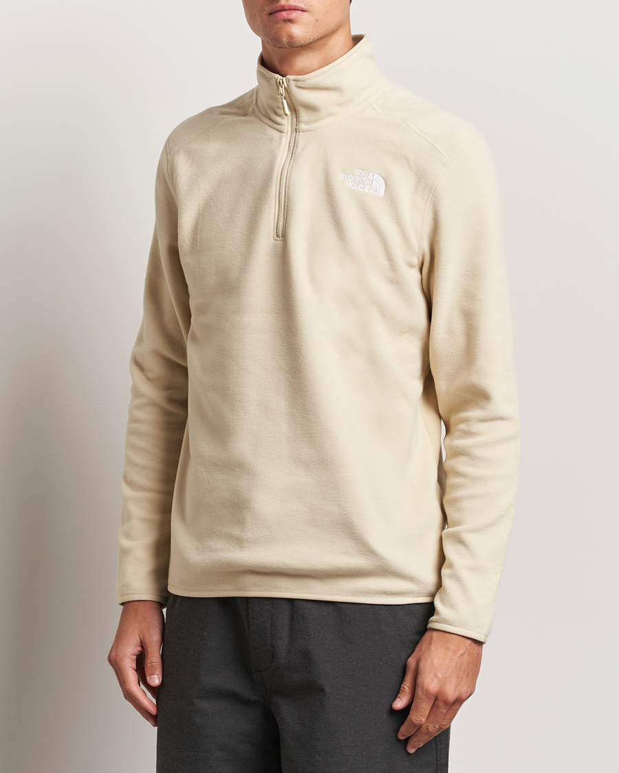 Homme | Pulls Et Tricots | The North Face | 100 Glacier Fleece 1/4 Zip Gravel