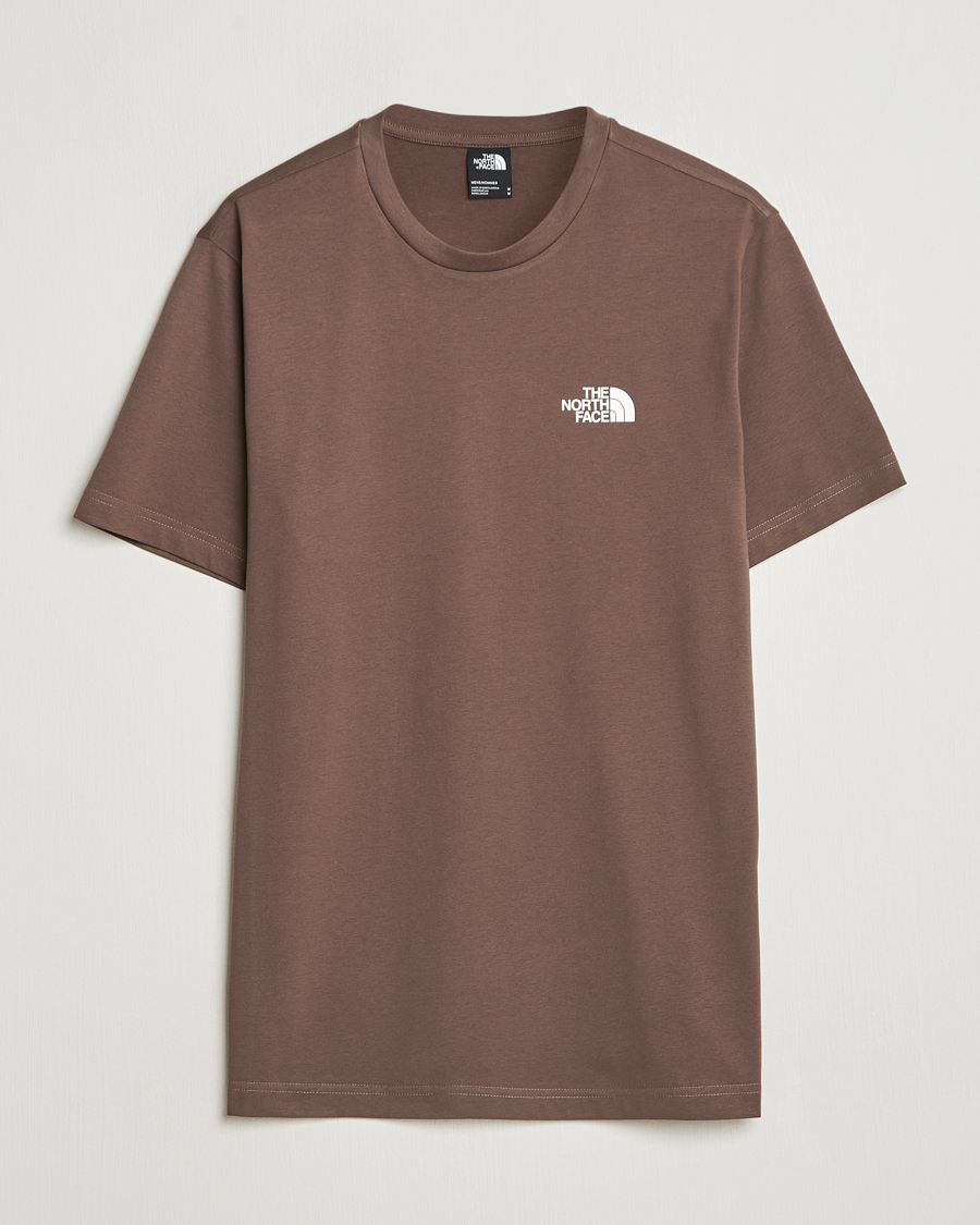 Homme | T-shirts | The North Face | Simple Dome Tee Dark Brown