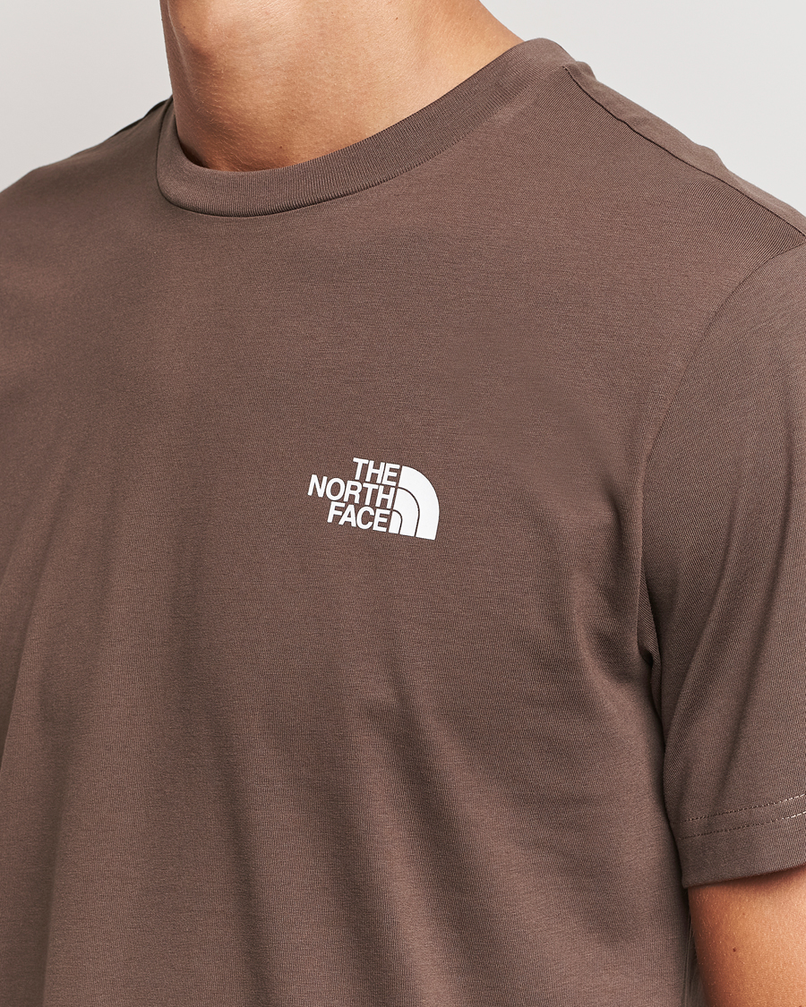 Homme | T-shirts | The North Face | Simple Dome Tee Dark Brown