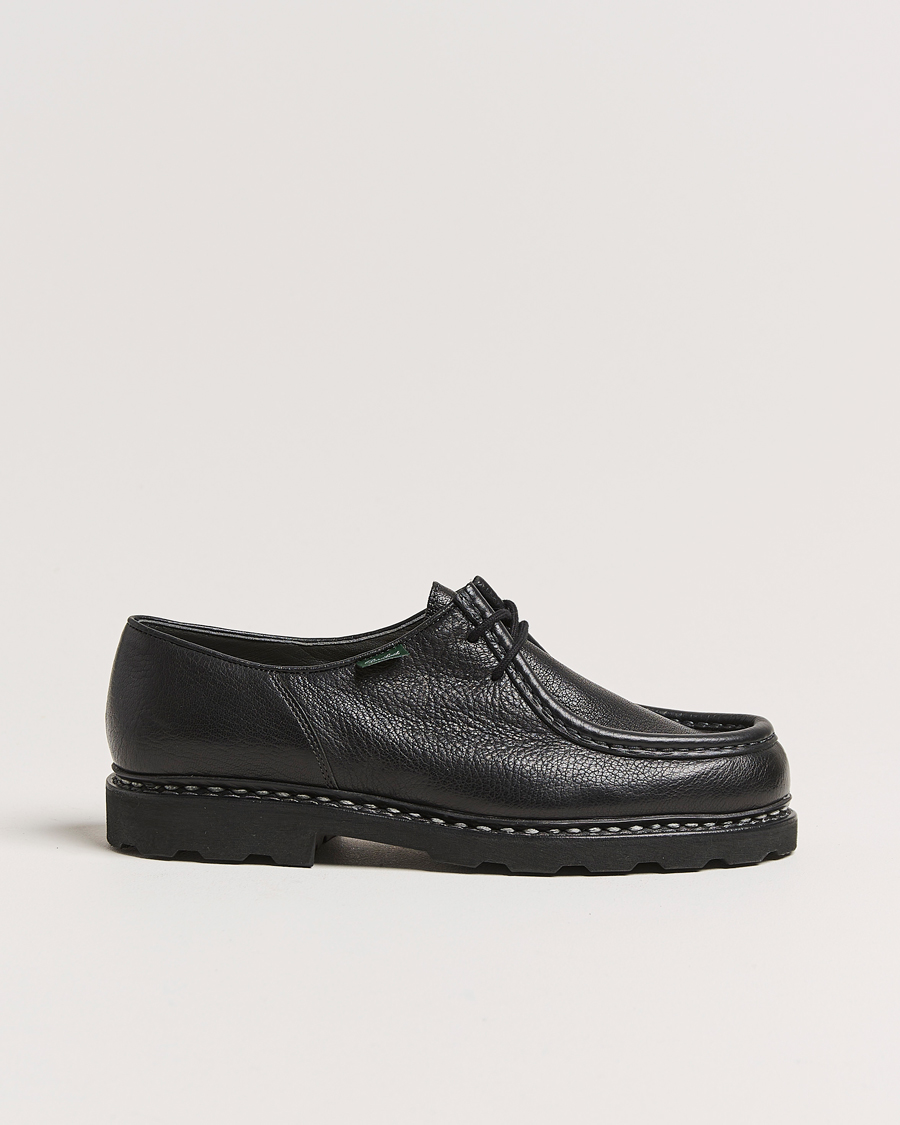 Homme | Derbies | Paraboot | Michael Derby Black Deerskin