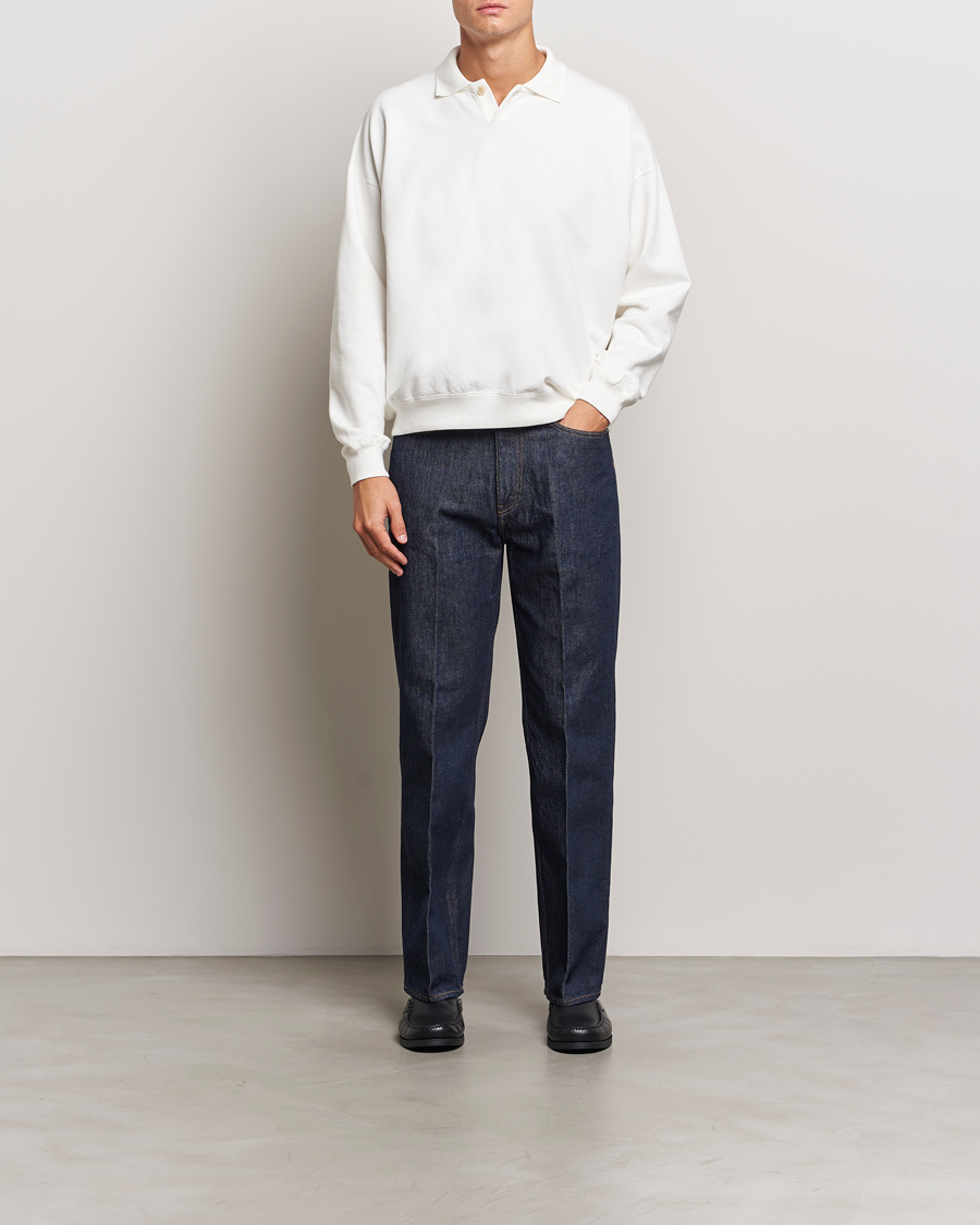 Homme | Jeans | Auralee | Regular Fit Denim Pants Dark Indigo