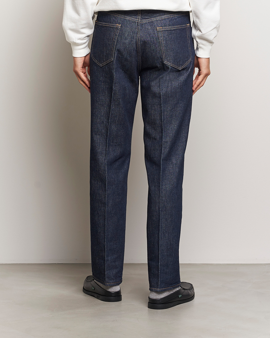 Homme | Jeans | Auralee | Regular Fit Denim Pants Dark Indigo