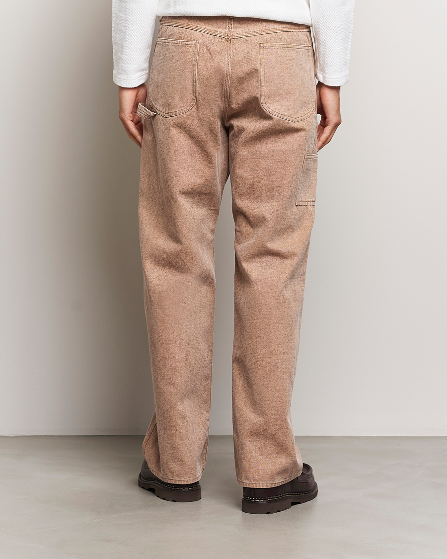 Homme | Pantalons | Auralee | Washed Canvas Pants Light Brown