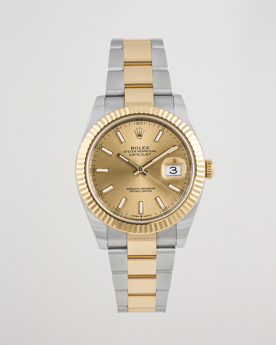 Homme | Rolex Pre-Owned Datejust 41 126333 Silver | Rolex Pre-Owned | Datejust 41 126333 Silver