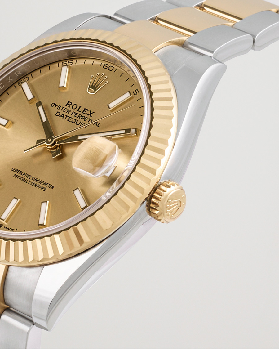 Homme | Rolex Pre-Owned Datejust 41 126333 Silver | Rolex Pre-Owned | Datejust 41 126333 Silver