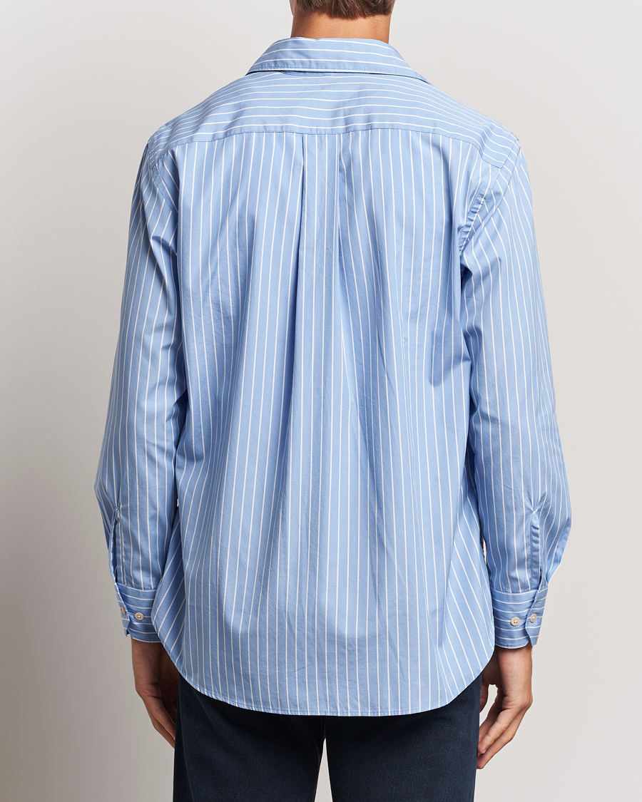 Homme | Chemises | Sunflower | Base Shirt Light Blue Stripe