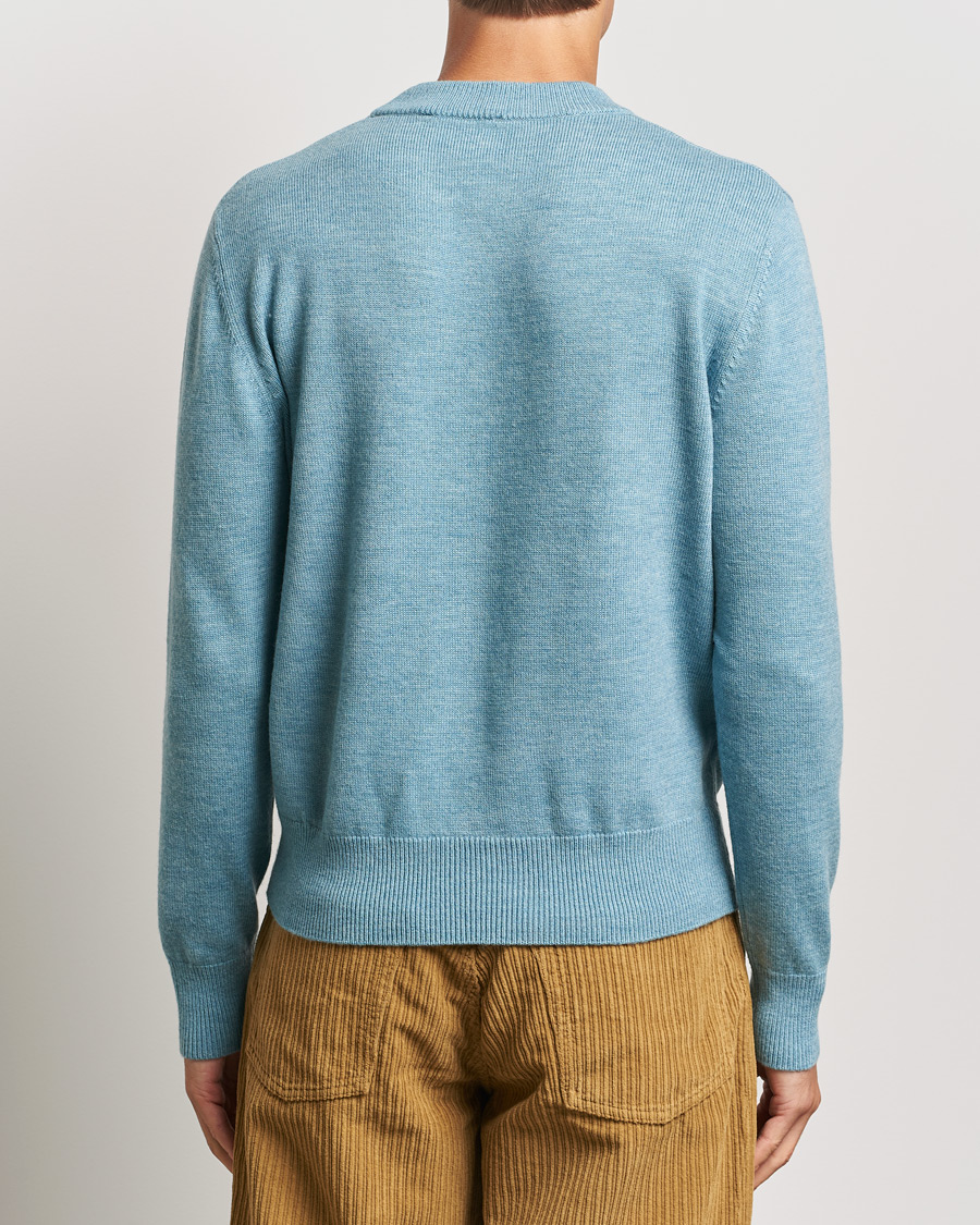 Homme | Pulls Et Tricots | Sunflower | Moon Merino Crewneck Blue