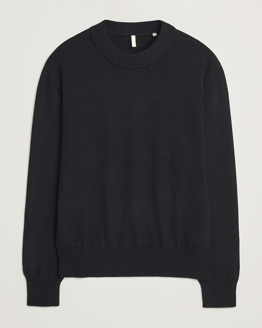 Homme | Pulls Et Tricots | Sunflower | Moon Merino Crewneck Black